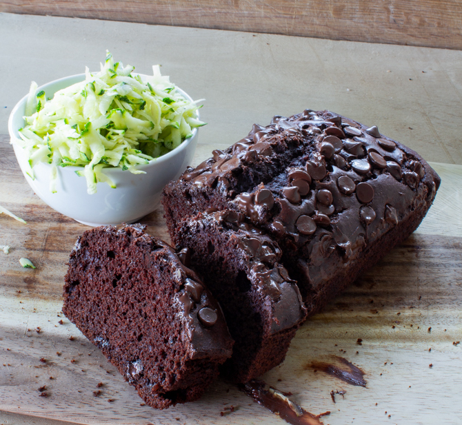 Chocolate Zucchini Bread 7 double chocolate zucchini bread