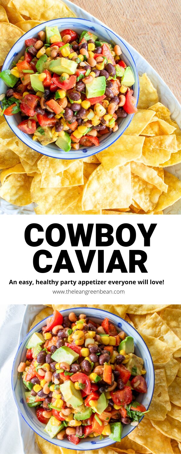 Cowboy Caviar 10 Learn how to make the best cowboy caviar recipe - a healthy, easy dip that's perfect for any occasion. Tastes great scooped with chips, added to tacos or served over chicken.