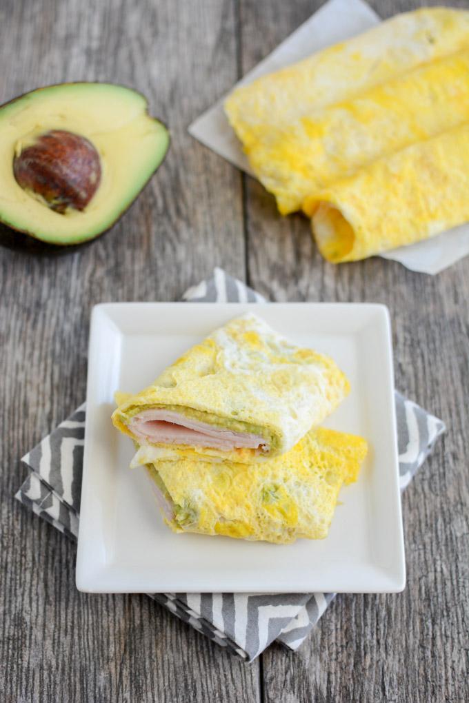 good breastfeeding snacks - egg wraps