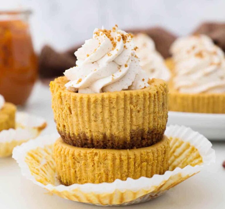 20 Easy Pumpkin Dessert Recipes {That Are Not Pumpkin Pie} 4 canned pumpkin recipes - mini pumpkin cheesecakes