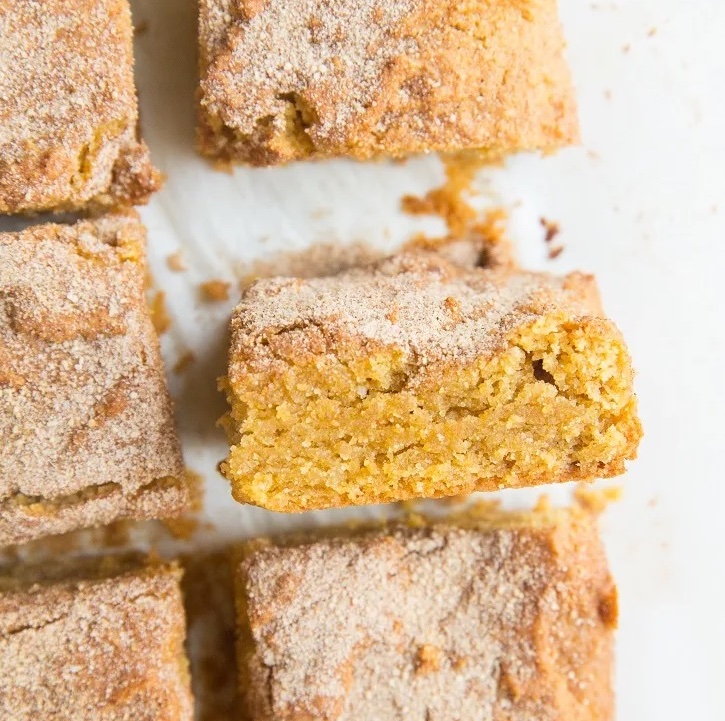 20 Easy Pumpkin Dessert Recipes {That Are Not Pumpkin Pie} 19 gluten-free pumpkin dessert recipes - paleo pumpkin snickerdoodle cookie bars