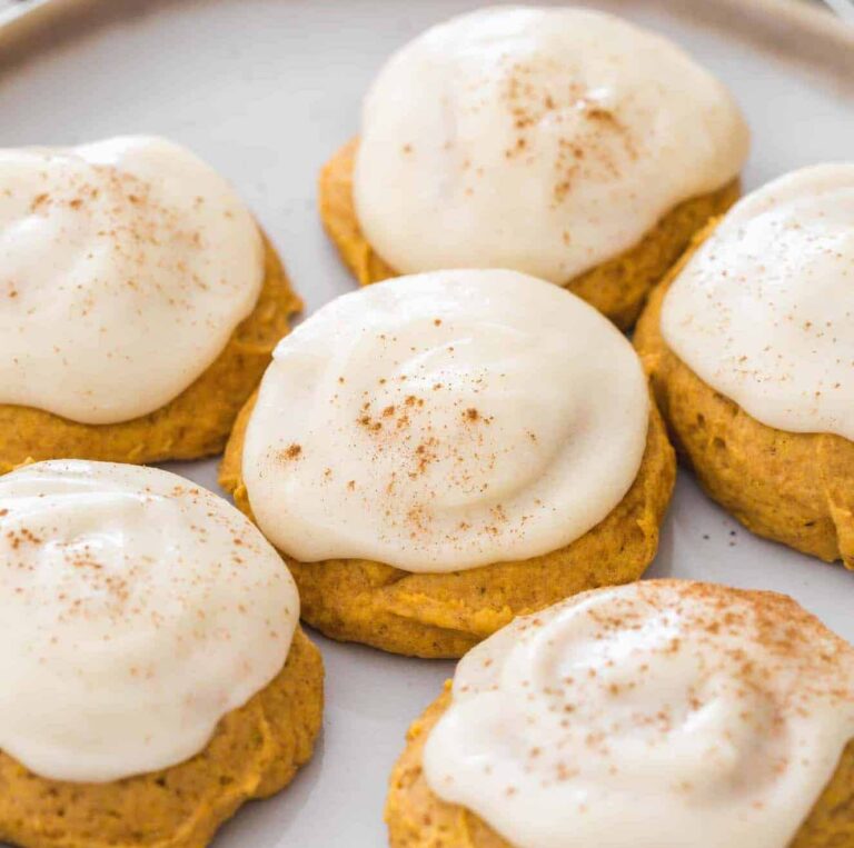 20 Easy Pumpkin Dessert Recipes {That Are Not Pumpkin Pie} 3 pumpkin cookies with cream cheese frosting