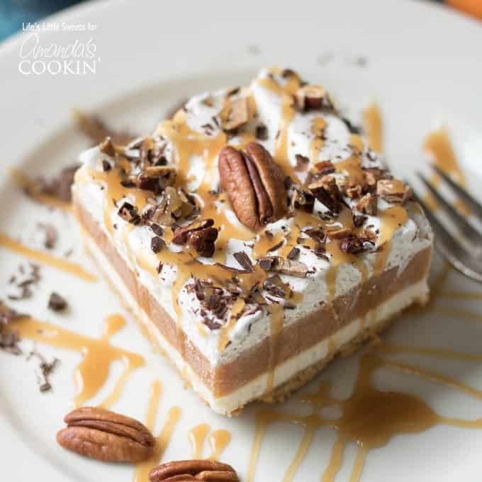 20 Easy Pumpkin Dessert Recipes {That Are Not Pumpkin Pie} 9 pumpkin lasagna
