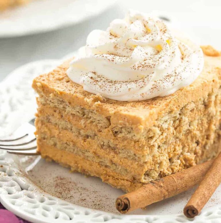 20 Easy Pumpkin Dessert Recipes {That Are Not Pumpkin Pie} 10 no bake pumpkin pie ice box cake