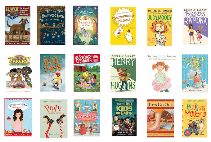 100+ Chapter Book Series for Kids {Kindergarten/1st Grade} 4 longer chapter books for kids